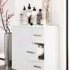 Midischrank Zalo weiß B/H/T: ca. 60x65x30 cm