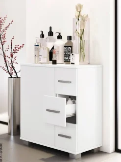 Midischrank Zalo weiß B/H/T: ca. 60x65x30 cm