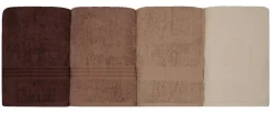 Mijolnir Frottier-Set beige Baumwolle B/L: ca. 70x140 cm