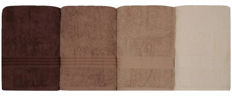 Mijolnir Frottier-Set beige Baumwolle B/L: ca. 70x140 cm