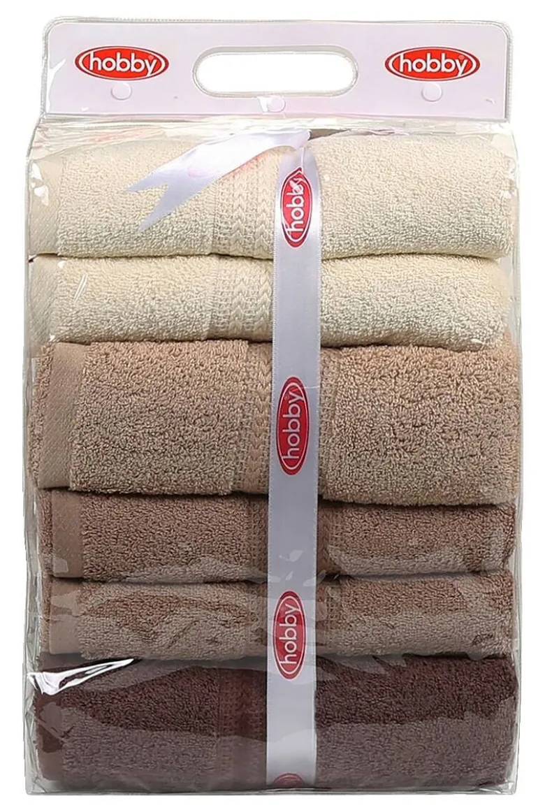 Mijolnir Frottier-Set beige Baumwolle B/L: ca. 70x140 cm
