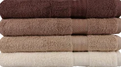 Mijolnir Frottier-Set beige Baumwolle B/L: ca. 70x140 cm
