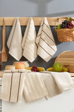 Mijolnir Frottier-Set beige Baumwolle B/L: ca. 30x50 cm