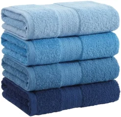 Mijolnir Frottier-Set blau Baumwolle B/L: ca. 50x85 cm