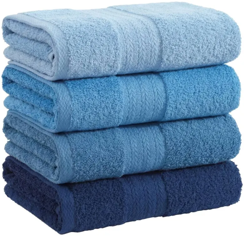 Mijolnir Frottier-Set blau Baumwolle B/L: ca. 50x85 cm