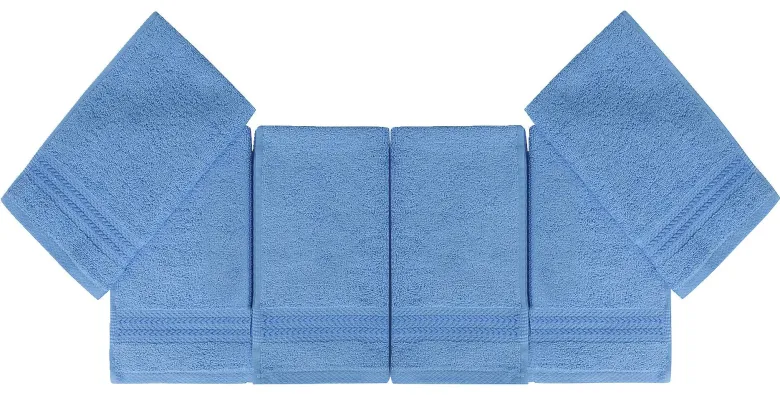Mijolnir Frottier-Set blau Baumwolle B/L: ca. 30x50 cm