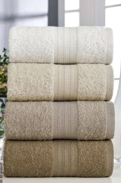Mijolnir Frottier-Set creme Baumwolle B/L: ca. 50x85 cm