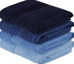 Mijolnir Frottier-Set dunkelblau Baumwolle B/L: ca. 50x90 cm