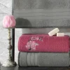 Mijolnir Frottier-Set grau Baumwolle B/L: ca. 50x90 cm