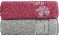 Mijolnir Frottier-Set grau Baumwolle B/L: ca. 50x90 cm