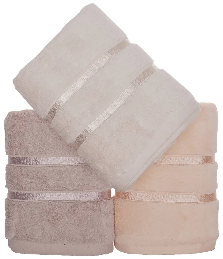Mijolnir Frottier-Set hellgelb Baumwolle B/L: ca. 50x90 cm