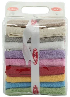 Mijolnir Frottier-Set multicolor Baumwolle B/L: ca. 30x50 cm