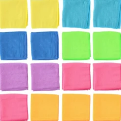 Mikrofasertücher bunt