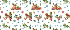 Milano Abwaschbarer Tischbelag Cocktail bunt B: ca. 140 cm