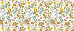 Milano Abwaschbarer Tischbelag Früchte Modern orange B: ca. 140 cm