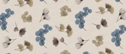 Milano Abwaschbarer Tischbelag Ginko Natur leinen B: ca. 140 cm