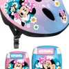 Minnie /Disney Kinderhelm mit Polstern bunt bunt