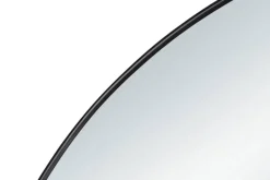 Mirrors & More Metallspiegel Esra schwarz D: ca. 50 cm