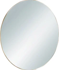 Mirrors & More Metallspiegel Esra gold Optik D: ca. 50 cm