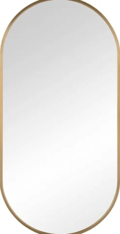 Mirrors & More Rahmenspiegel gold Alumetallic B/H: ca. 40x80 cm