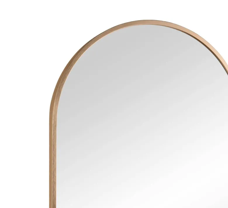 Mirrors & More Rahmenspiegel gold Alumetallic B/H: ca. 40x80 cm