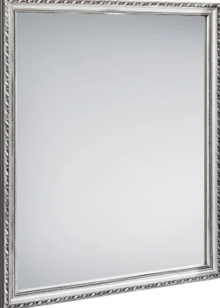 Mirrors & More Rahmenspiegel Loreley silber Optik B/H: ca. 34x45 cm