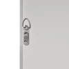 Mirrors & More Rahmenspiegel Nadine grau silber Optik B/H: ca. 34x125 cm
