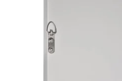 Mirrors & More Rahmenspiegel Nadine grau silber Optik B/H: ca. 34x125 cm