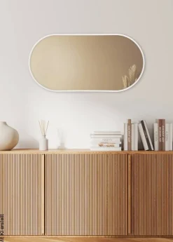 Mirrors & More Rahmenspiegel sand Sand B/H: ca. 40x80 cm