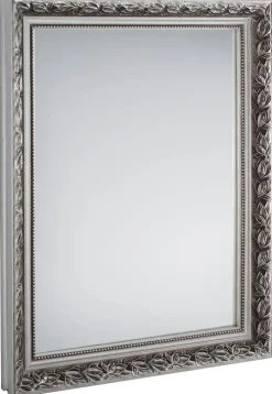 Mirrors & More Rahmenspiegel Sonja silber Optik B/H: ca. 55x70 cm