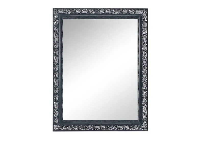 Mirrors & More Rahmenspiegel Sonja silber schwarz B/H: ca. 55x70 cm