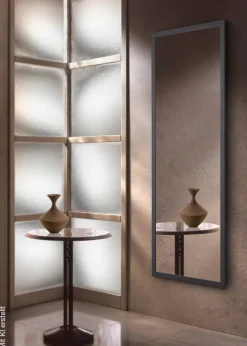 Mirrors & More Rahmenspiegel Thea anthrazit B/H: ca. 66x166 cm