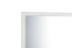 Mirrors & More Rahmenspiegel weiß perlweiß B/H: ca. 34x45 cm