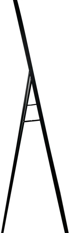 Mirrors & More Standspiegel Britt schwarz Metall B/H/T: ca. 70x170x4 cm