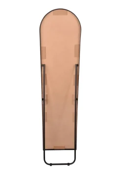 Mirrors & More Standspiegel Britt schwarz Metall B/H/T: ca. 40x160x3 cm