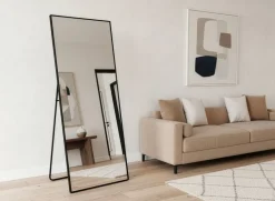 Mirrors & More Standspiegel schwarz perlschwarz B/H: ca. 70x170 cm