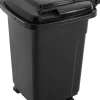Mülleimer schwarz