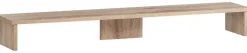 Monitoraufsatz Niels Eiche Wildeiche Nachbildung B/H/T: ca. 110x12,7x20 cm
