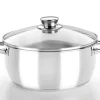 Monix Topfset Optima silber Edelstahl 4 tlg.