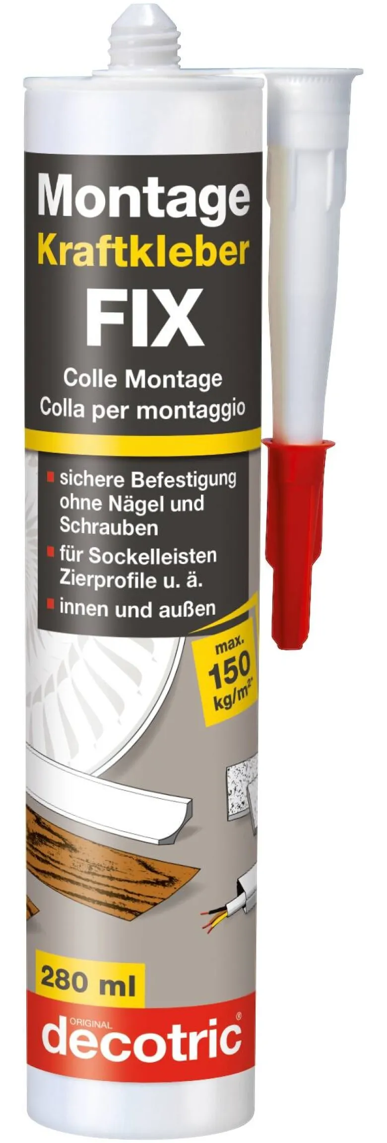 Montagekleber ca.280 ml Multi