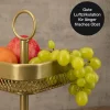Moritz & Moritz Etagere gold Metall H: ca. 35,5 cm