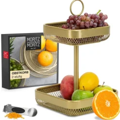 Moritz & Moritz Etagere gold Metall H: ca. 35,5 cm