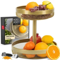 Moritz & Moritz Etagere gold Metall H: ca. 30 cm