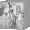 Motivbox City grau B/H/T: ca. 32x32x32 cm