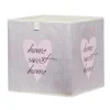 Motivbox Heart rosa hellbeige B/H/T: ca. 32x32x32 cm
