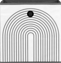 Motivbox Motivbox 1 weiß grau B/H/T: ca. 32x32x32 cm