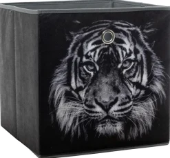 Motivbox Wildlife anthrazit B/H/T: ca. 32x32x32 cm