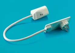 Naber Flachstecker Evoline Plug weiß Kunststoff L: ca. 100 cm