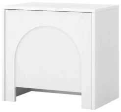 Nachtkonsole ARCO weiß B/H/T: ca. 50x49x35 cm