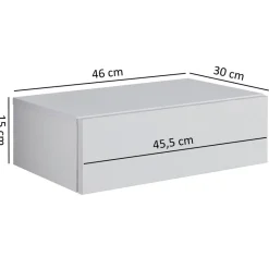 Nachtkonsole B/H/T: ca. 30x15x46 cm